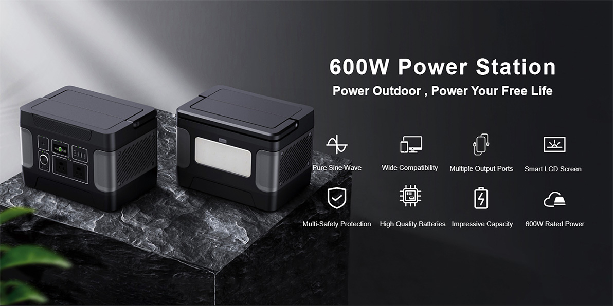 600W hittebestendige zonnegenerator voor back-upstroom voor thuis