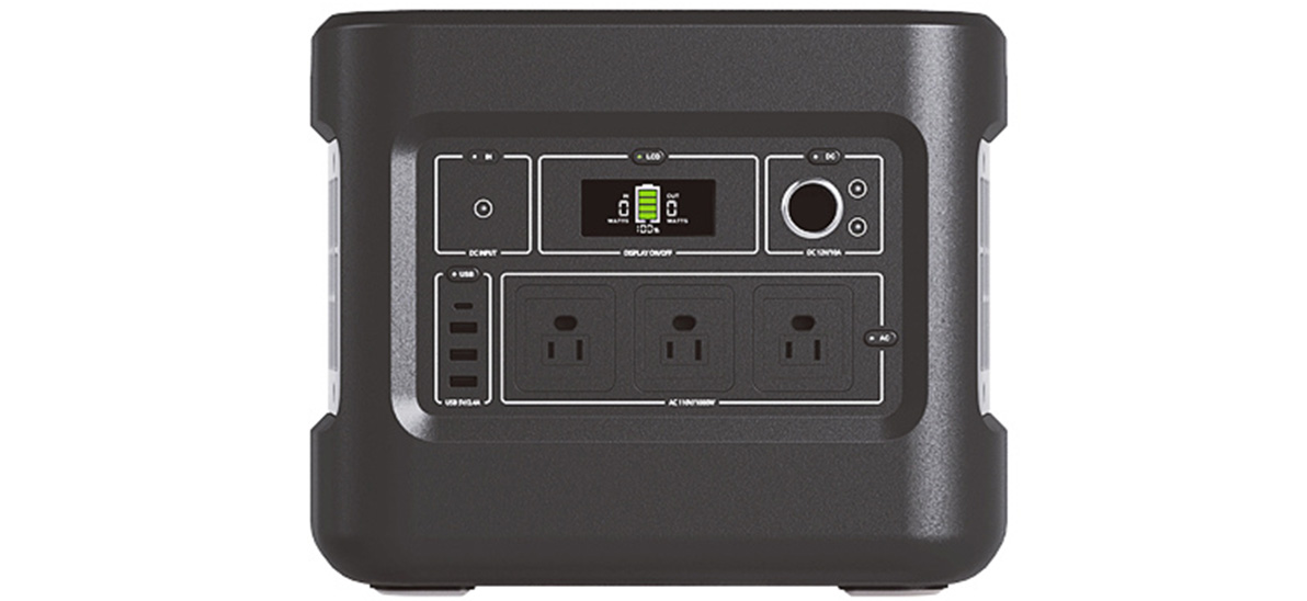 1000W oplaadbare zonnegenerator voor mobiel opladen